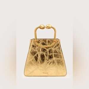 Cult Gaia Maxine Bag in Color Brass